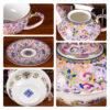 KAMMAK 7KPSP911N ceramic cup and saucer styled home decor setting image 5