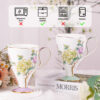 KAMMAK 7KPSP856N+57N ceramic cup and saucer styled home decor setting image 5