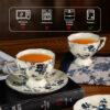 coffee cups3 KAMMAK 7KPSP563N ceramic cup and saucer shape and proportion detail image 3