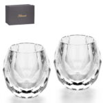 Crystal Whiskey Glasses Set of 2 Luxury 7.44oz Glasses Stemless - Image 3