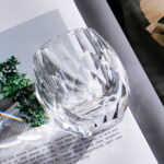 Crystal Whiskey Glasses Set of 2 Luxury 7.44oz Glasses Stemless - Image 4