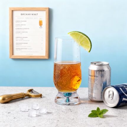 Crystal Whisky Glasses 12.5oz Cognac Glass Set of 2, Stemless Snifter Glasses for Brandy, Wine, Vodka, Tequila, Clear Shot Glasses for Party, Outdoor, Wedding, Birthday,...