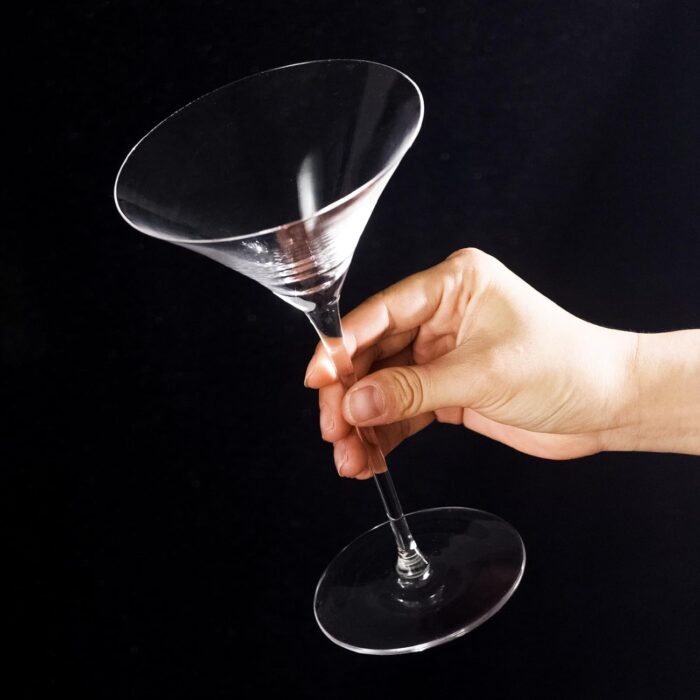KAMMAK Martini Glasses Set of 2, 4.73 oz Clear Crystal Cocktail Glasses with Stem, Reusable Cocktail Glassware for Wedding Birthday Party, Bar, Margarita, Whiskey, Gin, Tequila,...