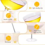 KAMMAK Martini Glasses Set of 2, 7.44 oz Clear Crystal Cocktail Glasses with Stem, Reusable Cocktail Glassware for Wedding Birthday Party, Bar, Margarita, Whiskey, Gin, Tequila,...