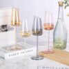 KAMMAK Wine Glasses Set of 2, 7.44 oz Hand Blown Crystal Bordeaux Wine Glasses, Thin Rim & Long Stem, Perfect for Red & White, Daily Use, Wedding or Birthday Gift with Gift Box,... KAMMAK 8KPXH019 wine glasses gift packaging detail image 5