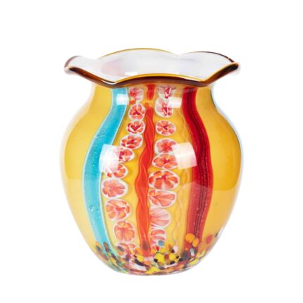 KAMMAK-Luxury Housewarming Gift Vase - Heavy Crystal Art Glass
