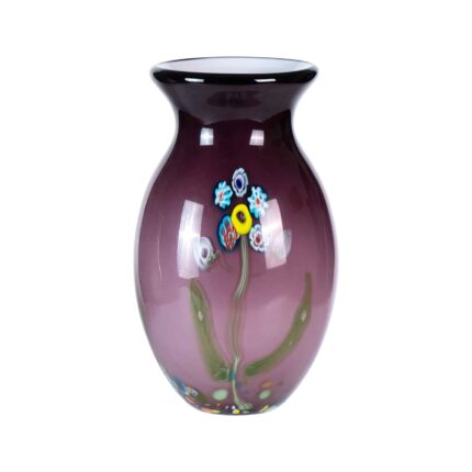 KAMMAK-Vintage Style Art Glass Vase - Classic Heavy Crystal Design