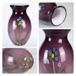 KAMMAK-Vintage Style Art Glass Vase - Classic Heavy Crystal Design