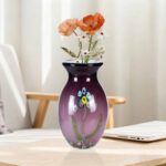 KAMMAK-Vintage Style Art Glass Vase - Classic Heavy Crystal Design