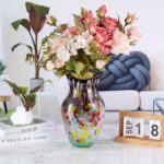KAMMAK-Oriental Inspired Crystal Vase - Feng Shui Home Decor