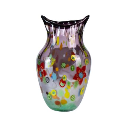 KAMMAK-Oriental Inspired Crystal Vase - Feng Shui Home Decor