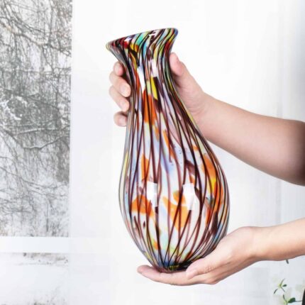 KAMMAK-Sleek Modern Crystal Vase - Thick Glass Quality