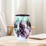 KAMMAK-Short Round Crystal Vase - Cute Tabletop Decor
