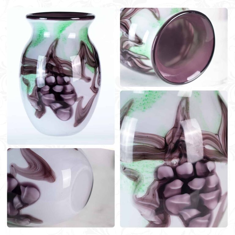 KAMMAK 8HPJG062 glass vase detail image 2 in product description