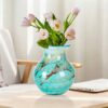 KAMMAK 8HPJG070 glass vase close-up material texture detail image 4