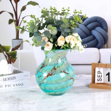 KAMMAK-Antique Style Glazed Glass - Collectible Home Decor