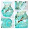 KAMMAK 8HPJG070 glass vase shape and proportion detail image 3