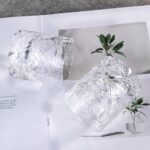 KAMMAK Old Fashioned Crystal Whiskey Glasses Set of 2, 8.45 oz (250 ml) Handmade Thick Base Tumbler with Delicate Rim & Seamless Design for Scotch, Bourbon, Cocktails, Lead-Free...