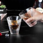 KAMMAK Whiskey Glasses Set of 2, 5.07 oz (150 ml) Hand Blown Crystal Tumbler with Delicate Rim, Lead-Free Thick Base & Seamless Design for Neat Scotch, Bourbon, and Craft Cocktails
