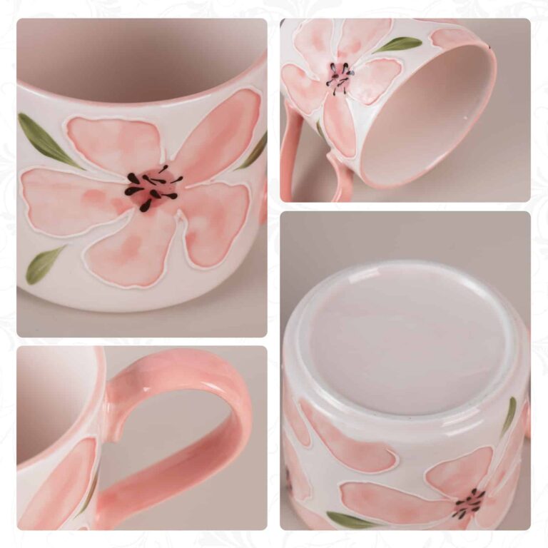 KAMMAK 8KPHYN012 ceramic cup and saucer detail image 2 in product description