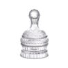 KAMMAK 8SXOJ001 glass decanter styled on dining table image 2
