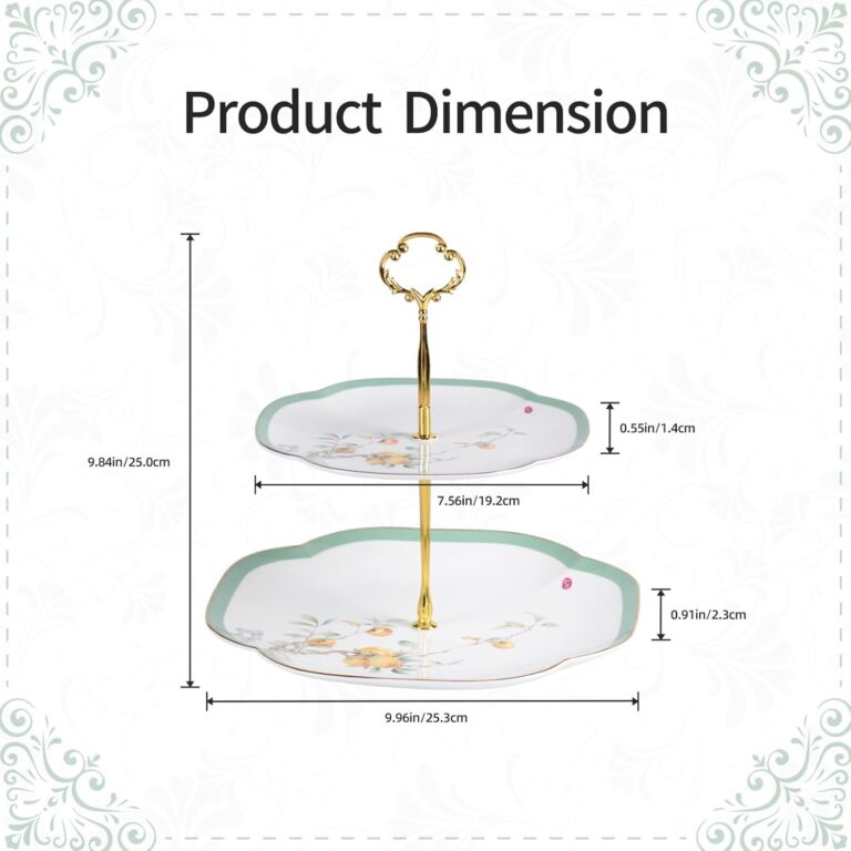 KAMMAK 8CZRX014 decorative serving plate front view in product description