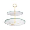 KAMMAK 8CZRX014 decorative serving plate side angle view showing silhouette