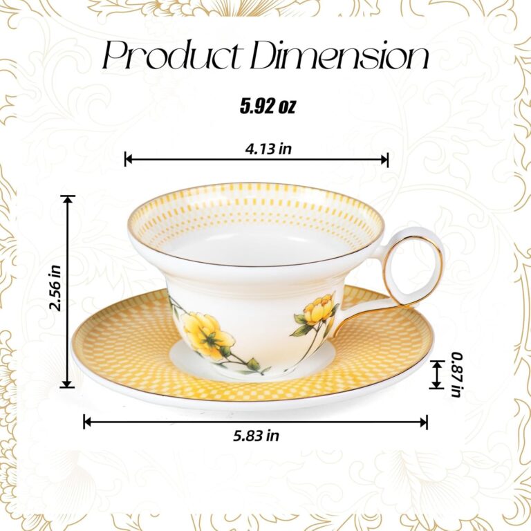 KAMMAK 8CZRX003+04 ceramic cup and saucer front view in product description