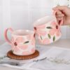 KAMMAK 8KPHYN010 ceramic cup and saucer scale and proportion view image 6