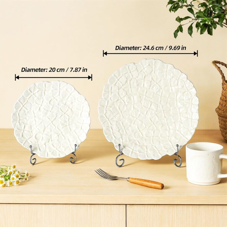 KAMMAK 8CZSY013+14 decorative serving plate front view in product description