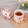 KAMMAK 8KPHYN009 ceramic cup and saucer shape and proportion detail image 3
