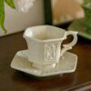 KAMMAK 8CZSY003 ceramic cup and saucer front view for product display