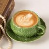 KAMMAK 8CZSY008 ceramic cup and saucer close-up material texture detail image 4