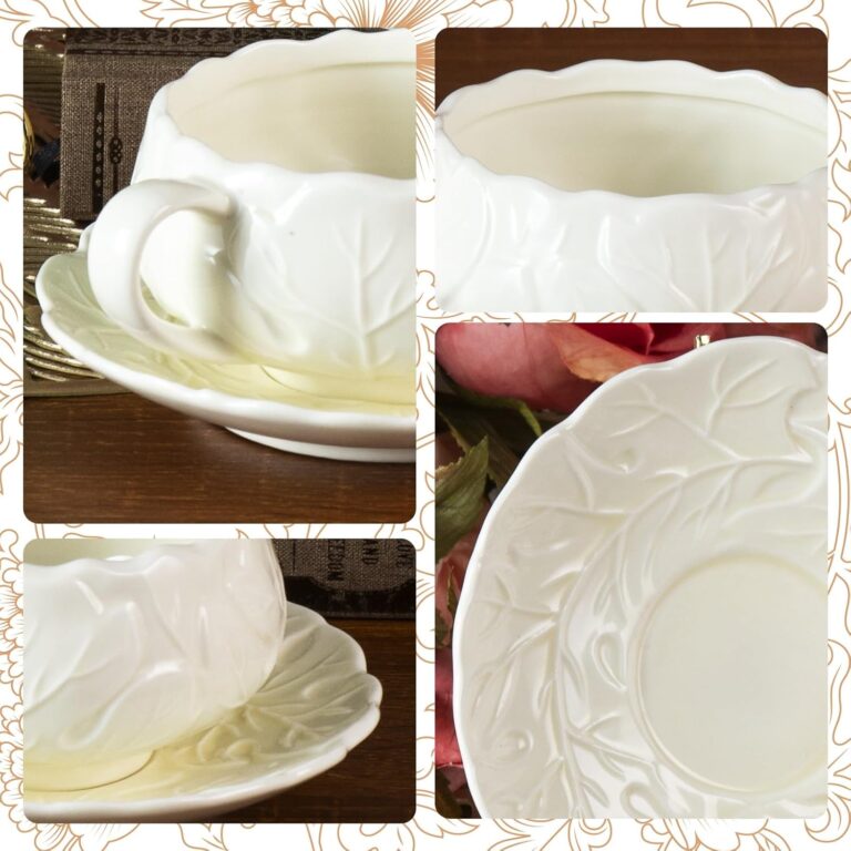 KAMMAK 8CZSY005 ceramic cup and saucer detail image 2 in product description