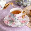 KAMMAK 8CZYX013 ceramic cup and saucer close-up material texture detail image 4