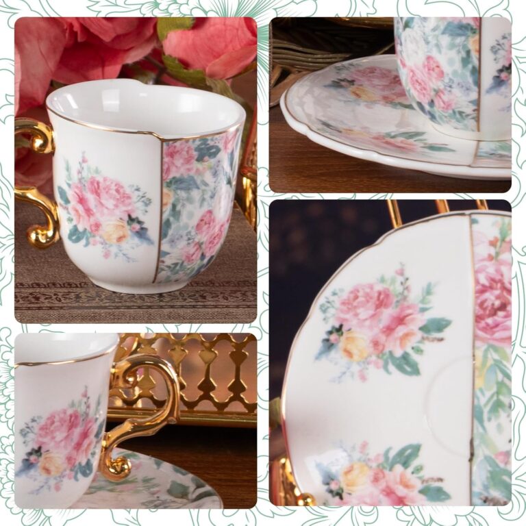 KAMMAK 8CZYX013 ceramic cup and saucer detail image 2 in product description