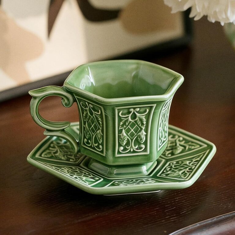 KAMMAK 8CZSY004 ceramic cup and saucer detail image 1 in product description