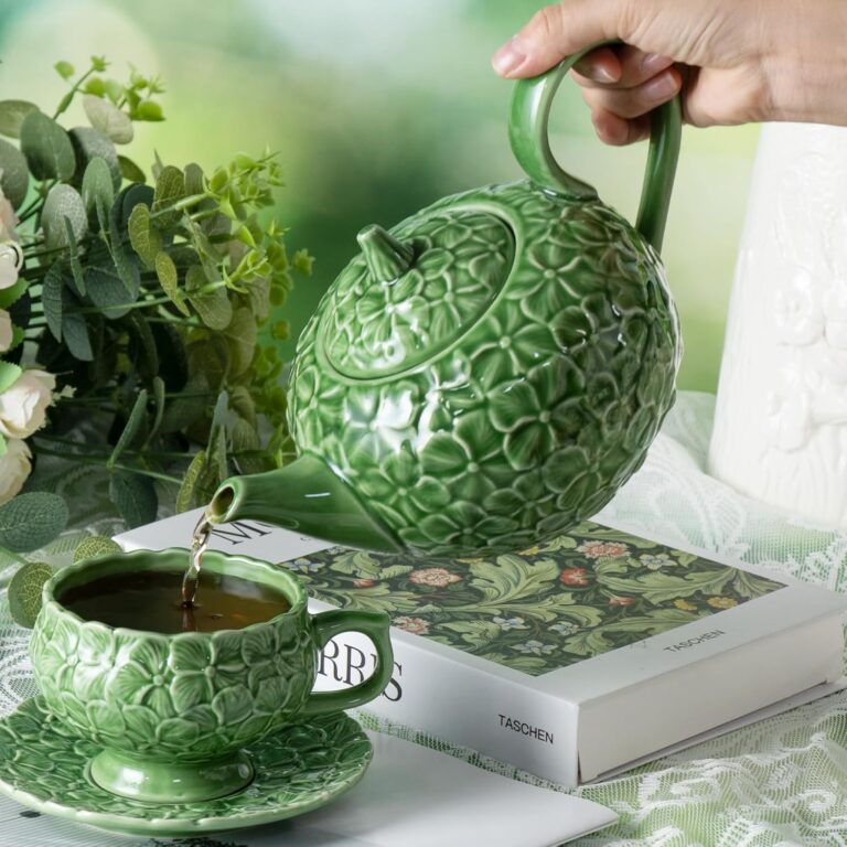 KAMMAK 8CZSY012 ceramic teapot detail image 3 in product description