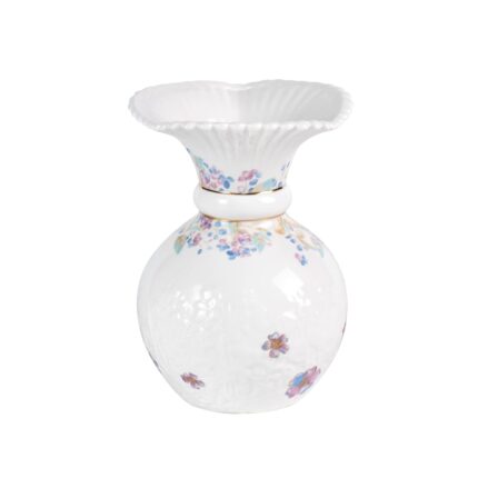 White Ceramic Vase Decorative Vase, Unique Butterfly Vase Mordern Flower Vases for Home, Office, Centerpieces, Kitchen, Living Room, Bedroom, Unique Pottery Decor