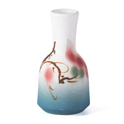 KAMMAK Colored Ceramic Vase, Beautiful Hand-Painted Decorative Vase, Modern Art Porcelain Vase for Flower Mantle Dining Table Centerpiece, Entryway Living Room Wedding...