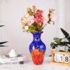 KAMMAK 8HPHR011 glass vase side angle view showing silhouette
