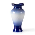 Modern Ceramic Vase, Decorative Flower Vases for Home, Pottery Vases for Living Room, Kitchen, Bedroom, Shelf, Rustic Farmhouse, Bookshelf, Table Décor（ZH024）
