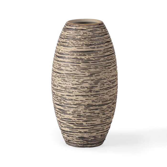 Modern Ceramic Vase, Decorative Flower Vases for Home, Pottery Vases for Living Room, Kitchen, Bedroom, Shelf, Rustic Farmhouse, Bookshelf, Table Décor（ZH026）