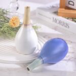 Modern Ceramic Vase, Decorative Flower Vases for Home, Pottery Vases for Living Room, Kitchen, Bedroom, Shelf, Rustic Farmhouse, Bookshelf, Table Décor（ZH08-09）