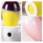 Modern Ceramic Vase, Decorative Flower Vases for Home, Pottery Vases for Living Room, Kitchen, Bedroom, Shelf, Rustic Farmhouse, Bookshelf, Table Décor（ZH012-013）