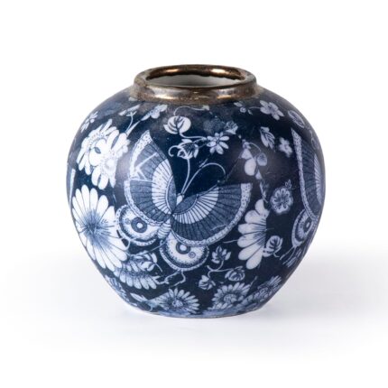 Modern Ceramic Vase, Decorative Flower Vases for Home, Pottery Vases for Living Room, Kitchen, Bedroom, Shelf, Rustic Farmhouse, Bookshelf, Table Décor（ZH05）