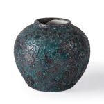 Modern Ceramic Vase, Decorative Flower Vases for Home, Pottery Vases for Living Room, Kitchen, Bedroom, Shelf, Rustic Farmhouse, Bookshelf, Table Décor（ZH017）