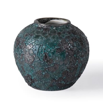 Modern Ceramic Vase, Decorative Flower Vases for Home, Pottery Vases for Living Room, Kitchen, Bedroom, Shelf, Rustic Farmhouse, Bookshelf, Table Décor（ZH017）