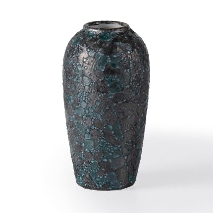 Modern Ceramic Vase, Decorative Flower Vases for Home, Pottery Vases for Living Room, Kitchen, Bedroom, Shelf, Rustic Farmhouse, Bookshelf, Table Décor（ZH018）