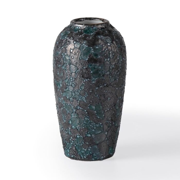 Modern Ceramic Vase, Decorative Flower Vases for Home, Pottery Vases for Living Room, Kitchen, Bedroom, Shelf, Rustic Farmhouse, Bookshelf, Table Décor（ZH018）